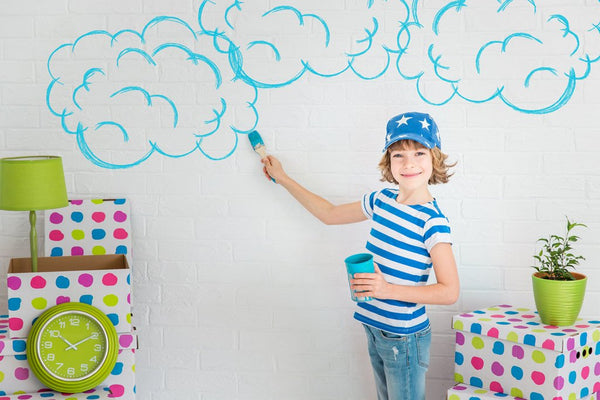 5 tipů, jak může dětský pokoj pomoci rozvíjet kreativitu Vašeho dítěte