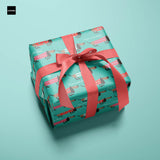 Balicí papír s věnováním