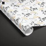 Dárkový balicí papír na míru z lásky