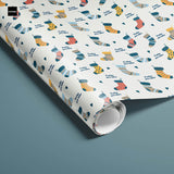 Vtipný balicí papír na ponožky