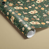 Vánoční balicí papír s vlastním jménem na míru