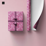 Zamilovaný balicí papír srdíčka na míru