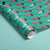 Vtipný balicí papír pro psí mamky