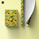 Vtipný balicí papír komiks na míru