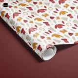 Vtipný vánoční balicí papír Měkký dárek