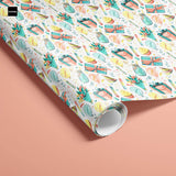 Originální balicí papír Narozeniny se jménem