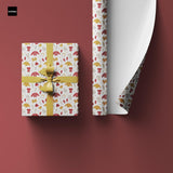 Vtipný vánoční balicí papír s věnováním