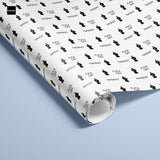 Vtipný balicí papír Fuck off