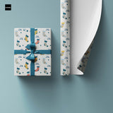 Originální balicí papír na ponožky