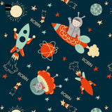 Dětský balicí papír Astronauti
