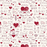 Zamilovaný balíc papír s vlastním textem