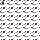 Zamilovaný balicí papír Černobílá láska na míru