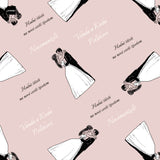 Svatební balicí papír Novomanželé