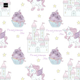 Dětský balicí papír s věnováním Jednorožec