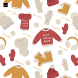 Vtipný vánoční balicí papír Měkký dárek s věnováním