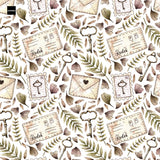 Zamilovaný balicí papír Psaní z lásky s vlastním textem