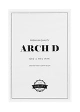 Bílý dřevěný rám, 61x91cm, D0