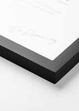 Černý dřevěný rám, 15x21cm, A5