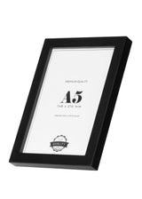 Černý dřevěný rám, 15x21cm, A5
