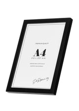 Černý dřevěný rám, 21x30cm, A4
