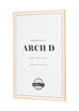 Přírodní dřevěný rám, 61x91cm (D0)