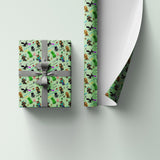 Balicí papír na míru: Ve stylu Minecraft (84x80cm)