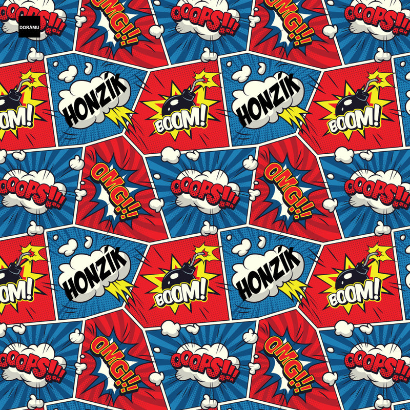Balicí papír komiks pro děti na míru