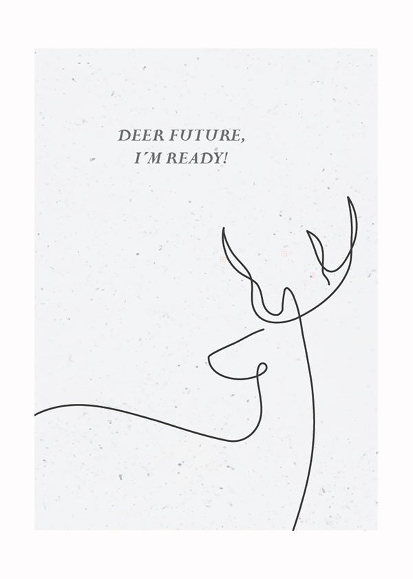 Plakát Deer future
