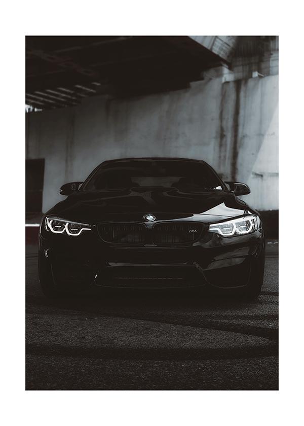 Plakát BMW temný rytíř