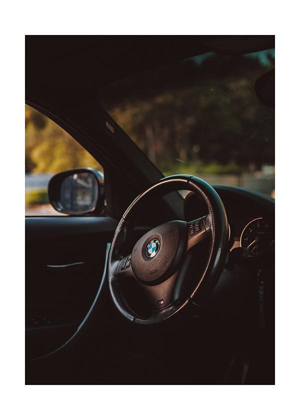 Plakát BMW detail 2