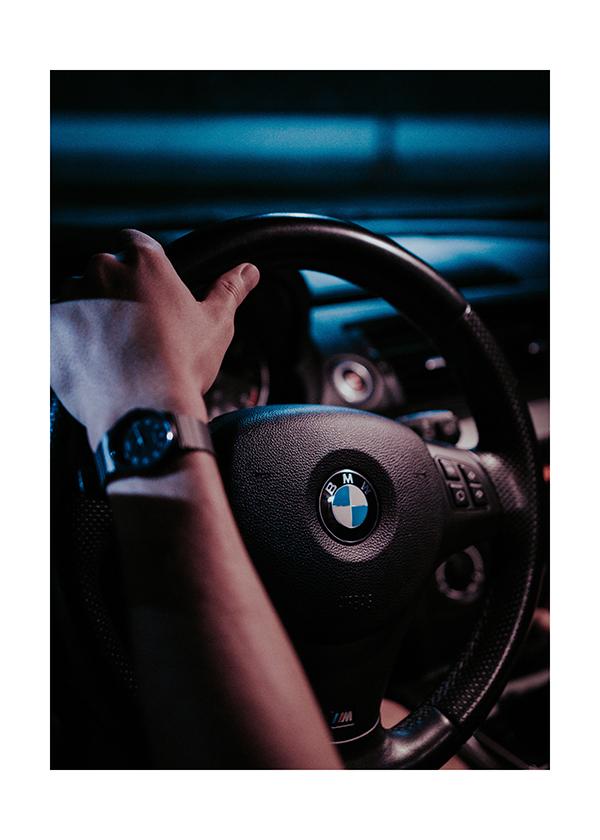 Plakát BMW detail