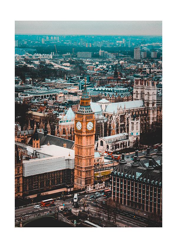 Plakát Big Ben v Londýně