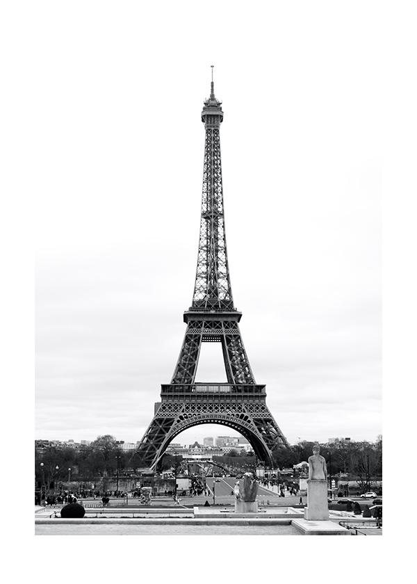 Plakát Eiffelova věž v Paříži