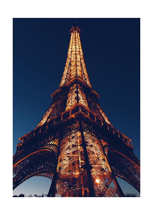 Plakát Eiffelova věž