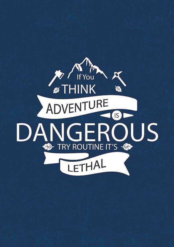Plakát Dangerous adventure