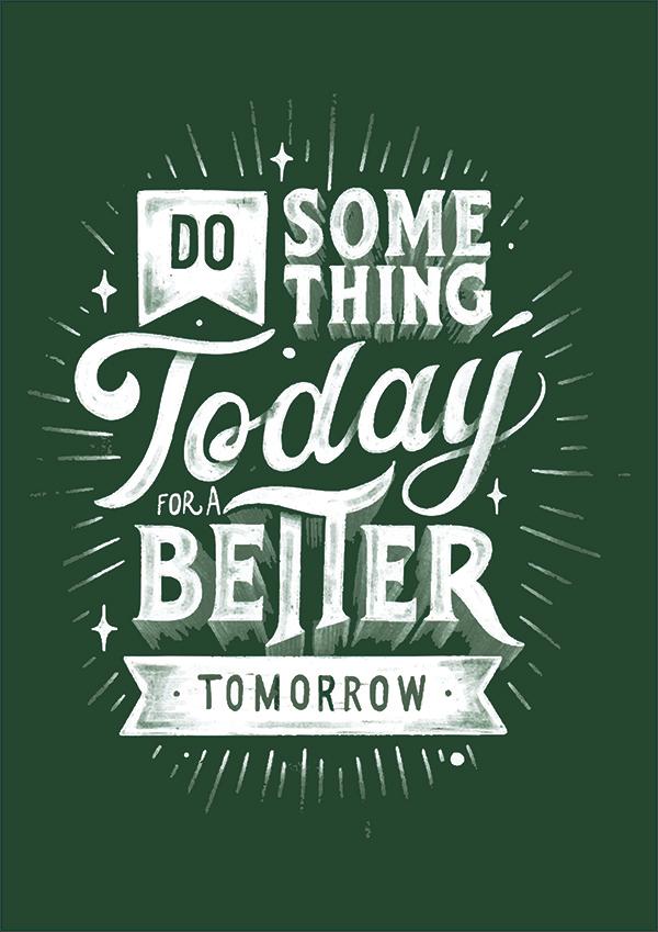 Plakát Do some things today