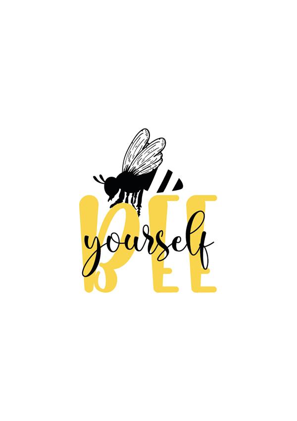 Plakát BEE yourself