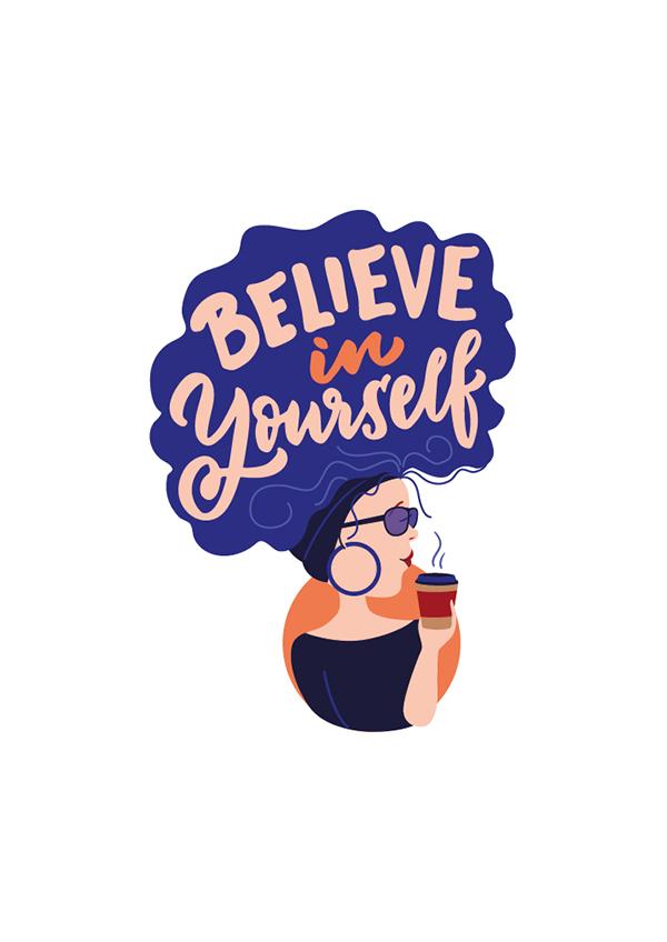 Plakát Believe in yourself
