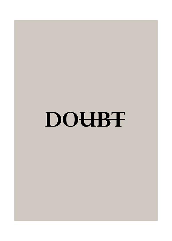 Plakát DOubt