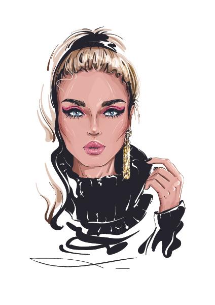 Plakát Black turtleneck