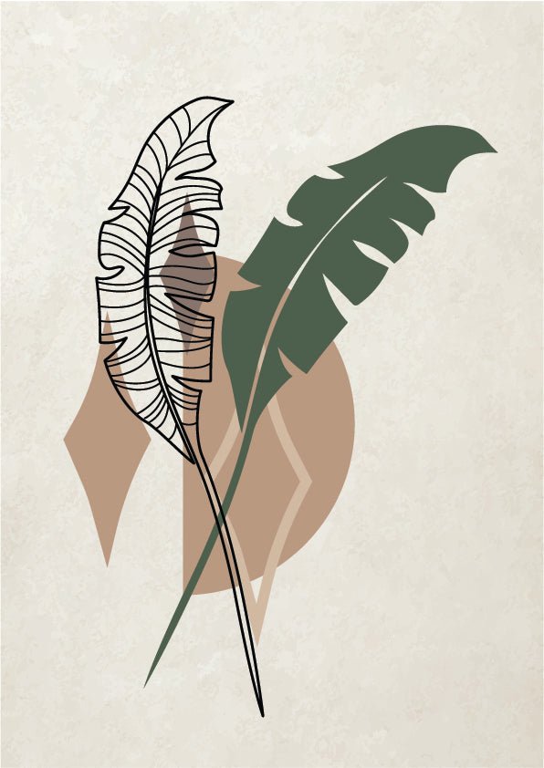 Plakát Botanický půlkruh Set3