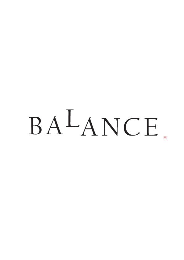 Plakát Balance - A4