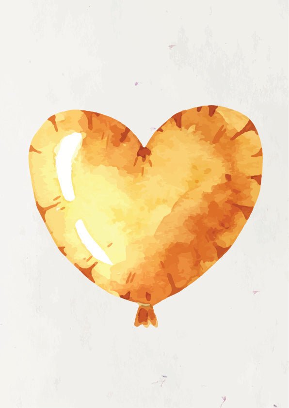 Plakát Balónek srdce