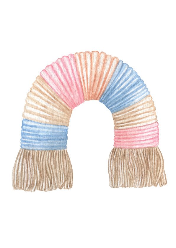 Plakát Duha ze šály