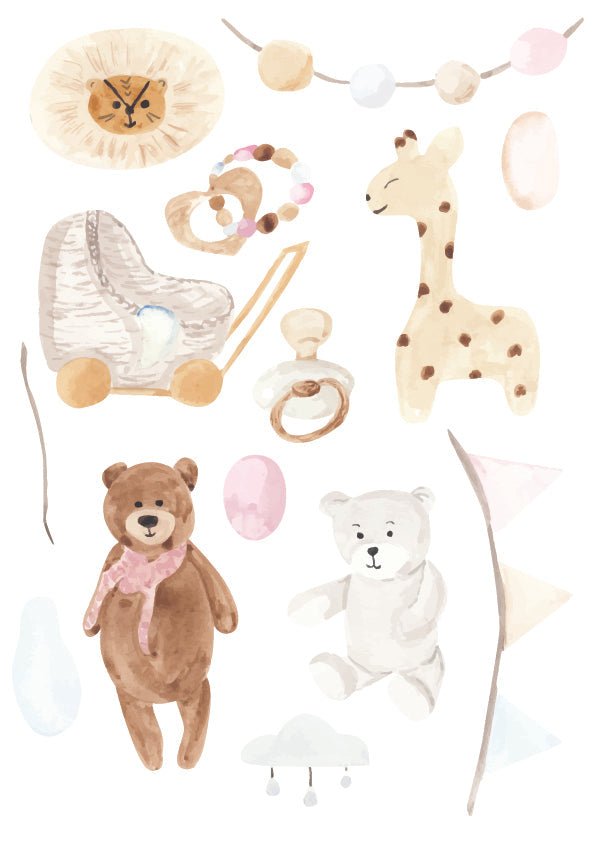 Plakát Dětské hračky