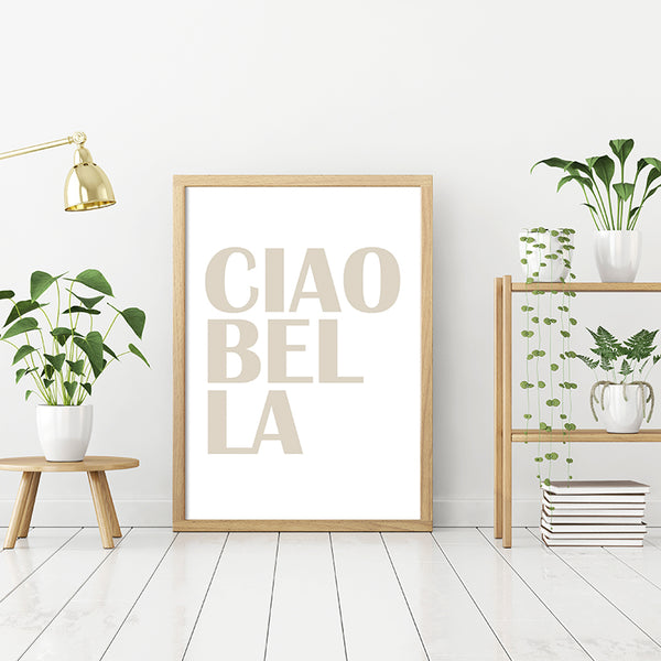 Plakát Ciao bella