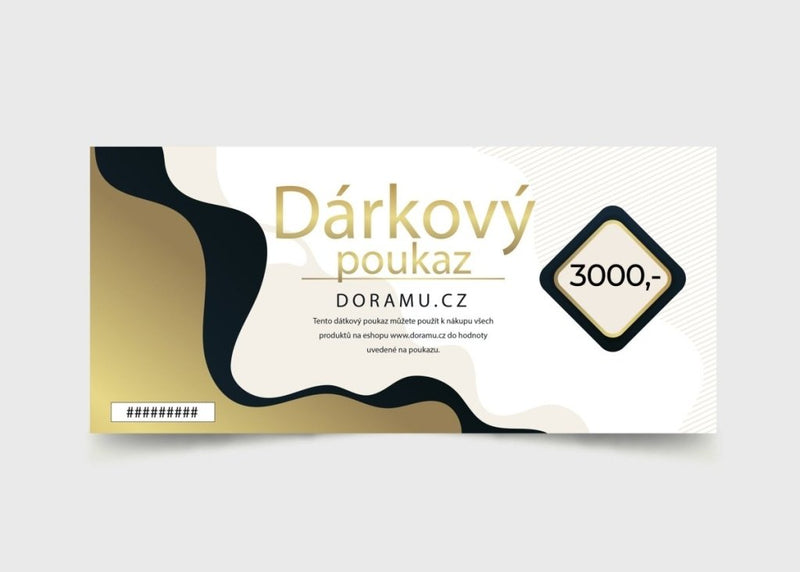 Dárkový poukaz 3000CZK