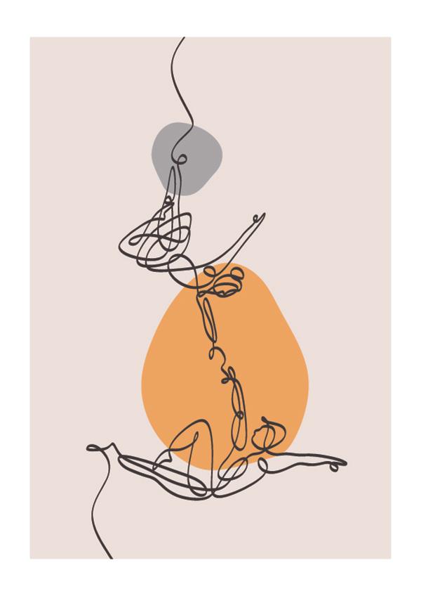 Plakát Akrobati Set2