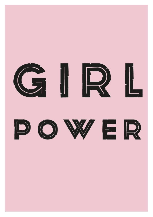 Plakát Girl power