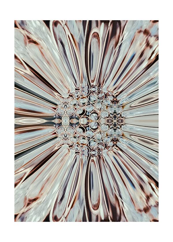 Plakát Glass flower